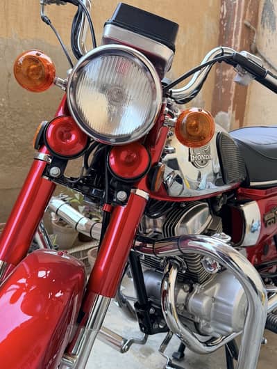 HONDA ROAD MASTER CD-200 (RED GULLY) 