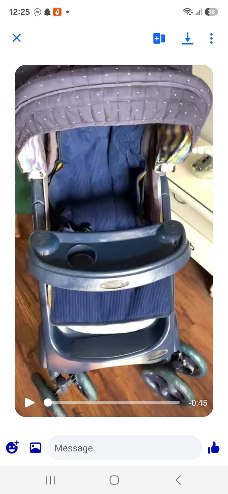 Graco stroller available 2