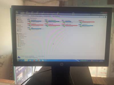 HP lcd 20 inch slim and smart ultra sharp diaplay