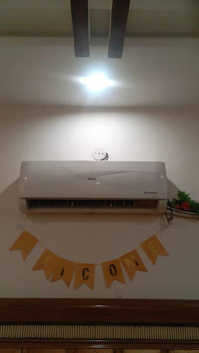 Haier 1.5 ton DC inverter All ok condition Geniune 0/3/07/44/58/499