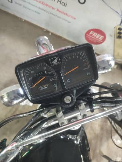 Honda 125 5gairr wali Bilkul new condition 5500 km used