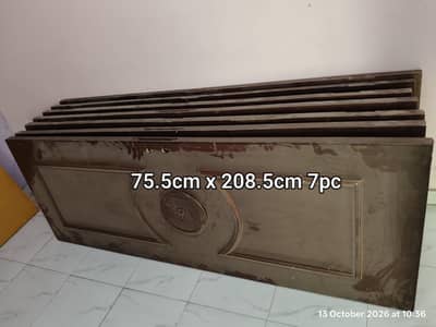 Solid wood door 75.5cm x 208.5cm