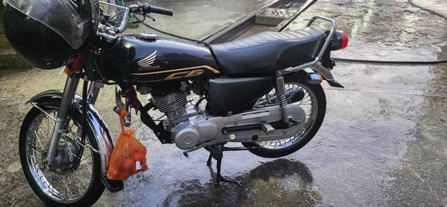 honda cg 125 red color