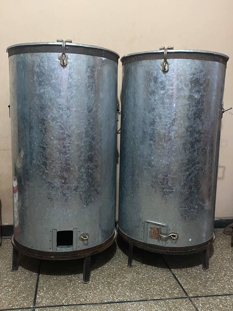 Drum for wheat storage 0