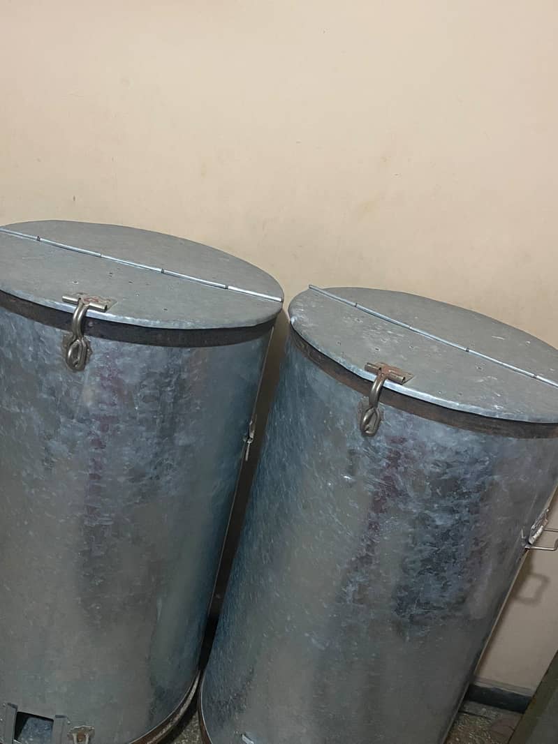 Drum for wheat storage 2