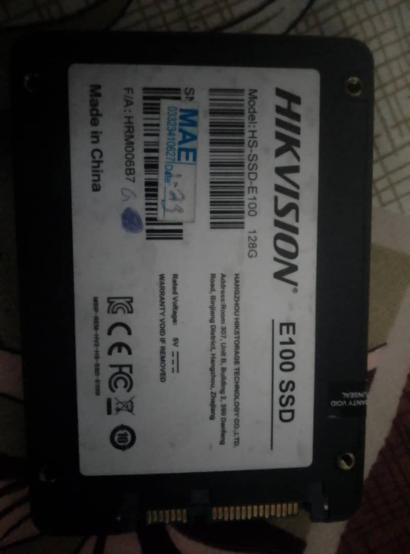 Hard disk SSD 256 7