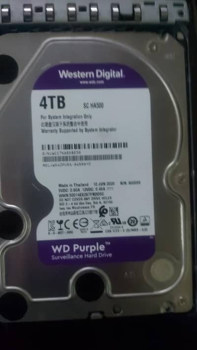 WD DESKTOP 4TB HDD