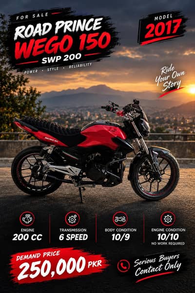road prince wego 150 swp 200