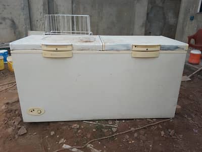 Hair Double Door Freezer for sale 03114839349