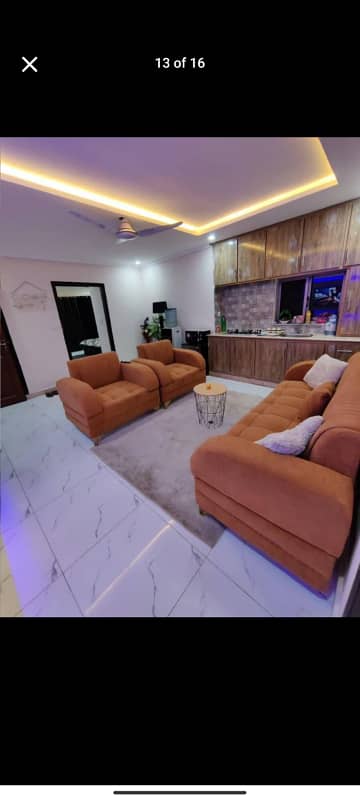 2BED FURNISH APARTMENT AVAILABLE DAILY WEEKLY BASIS FOR RENT IN ISLAMABAD E11 2