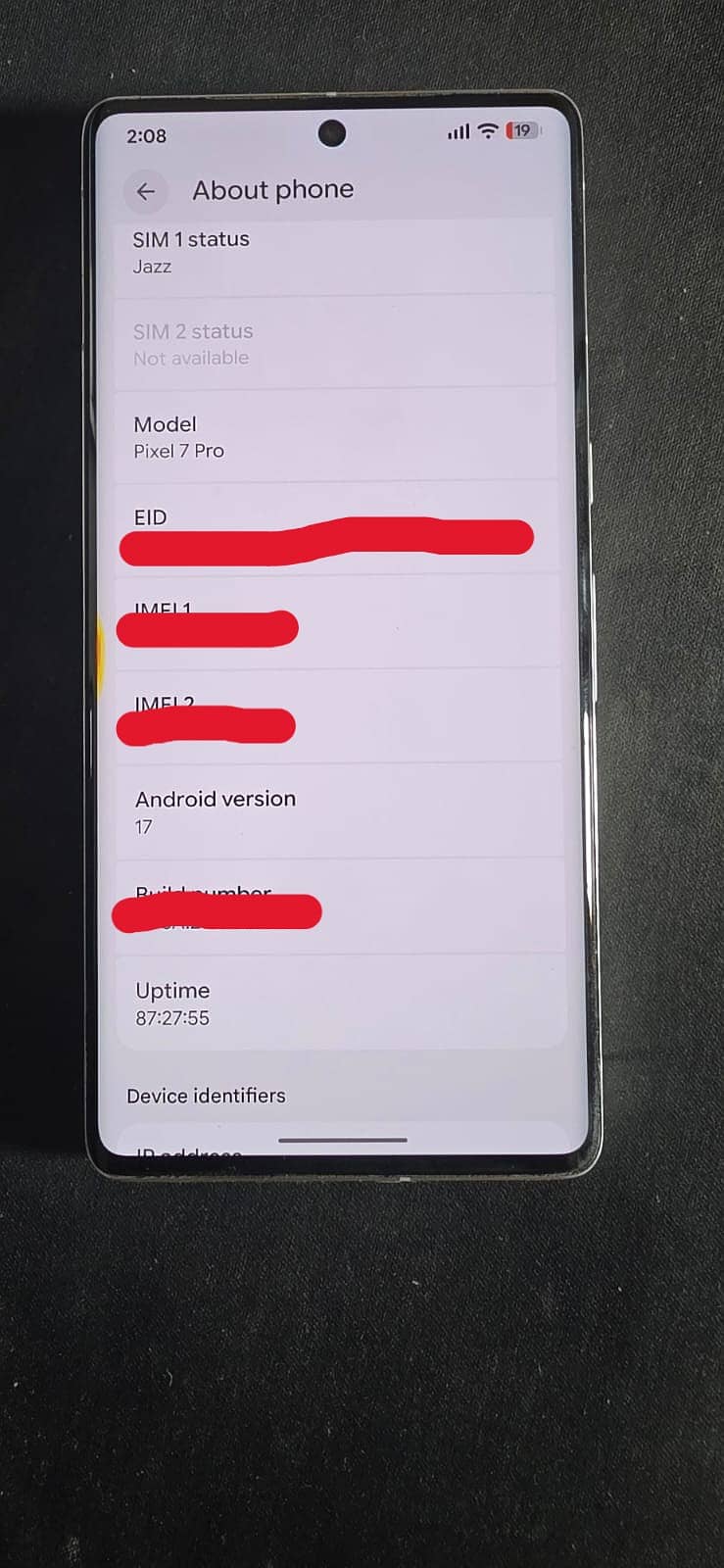 Google Pixel 7 Pro 5
