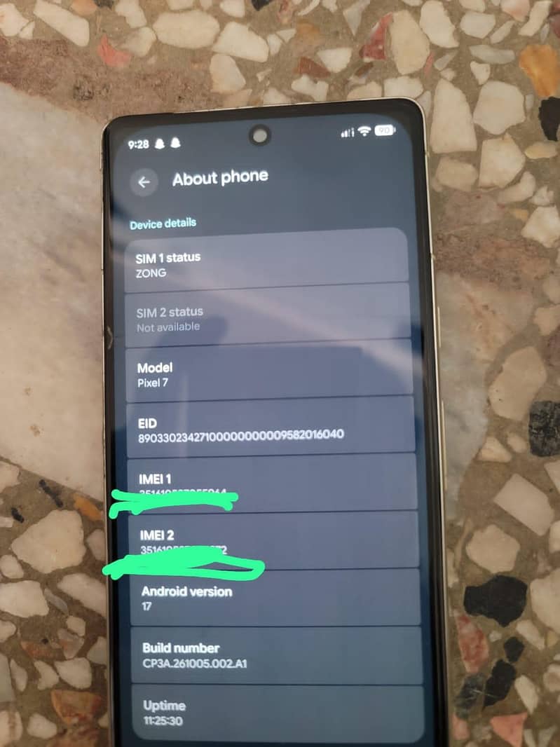 Google Pixel 7 4