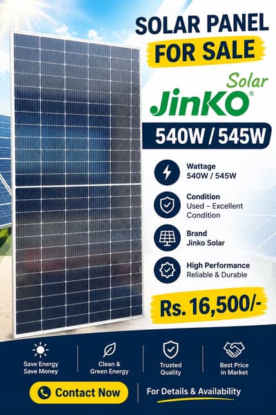 High Quality Solar Panel 545/540w Panel Used Panel Excellent Condition