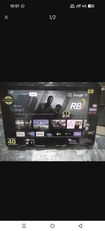 42 android led hd just 3 months used buffer sound excellent condition