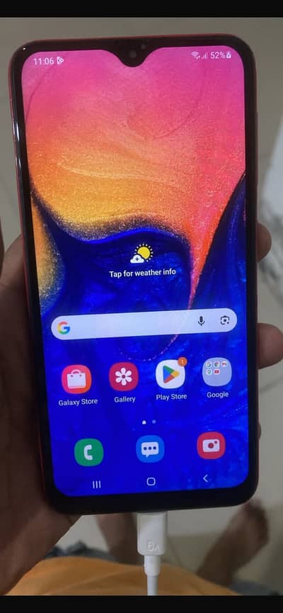 samsung a10 Good condition back ruff Pta approved official