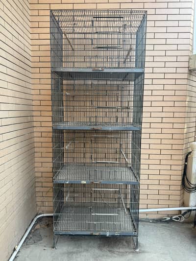 Parrot Cage for Sale | Size 2.5 × 1.5 × 1.5 WhatsApp only 03208104949