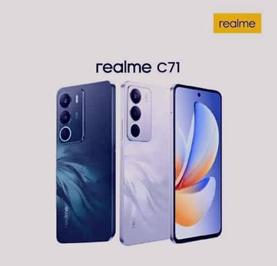 Realme C71 With Box