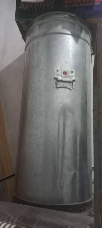 medium drum with burner