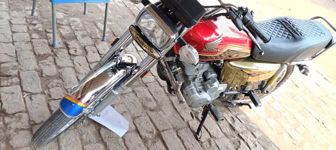 HONDA CG125 GOLD EDITION 2023dec last date