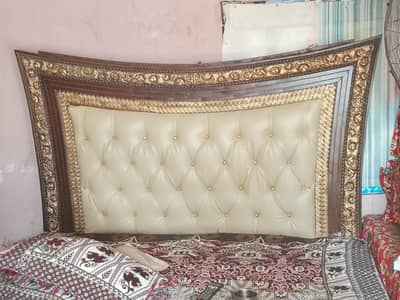 Wooden King Size Bed for Sale