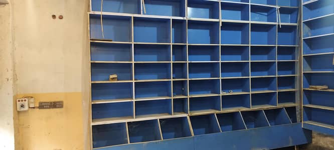 Wood Racks +Wood Counter For Sale
