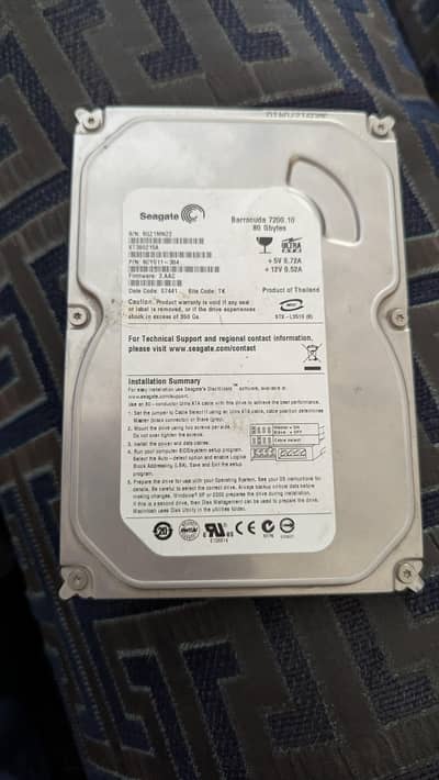 Seagate Barracuda 7200.10 | 80GB PC Only