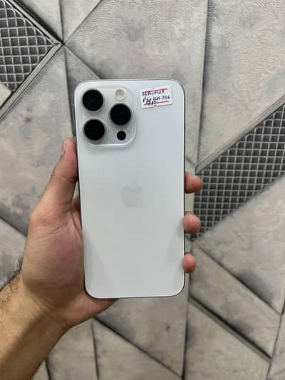 Apple iPhone 15 Pro Max pta approved white