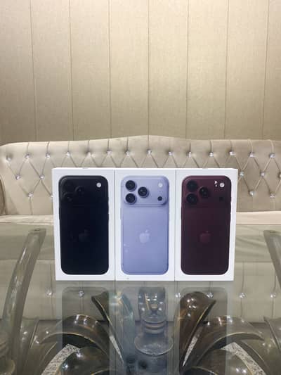 Apple iphone 18 pro jv 256gb non active box pack available