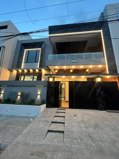 240 Sq Yd Brand New House For Sale in Block 7 Gulistan-e-Jauhar Karachi - 3 Bed DD Each Floor - Ground + 1 - 2 Kitchens - Demand 6 Crore