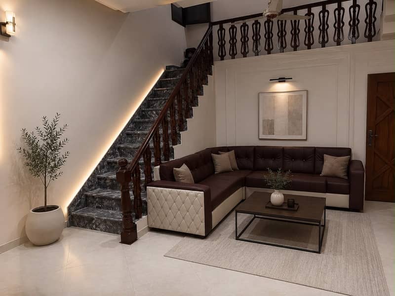 Solid Wood Stairs Railing 0
