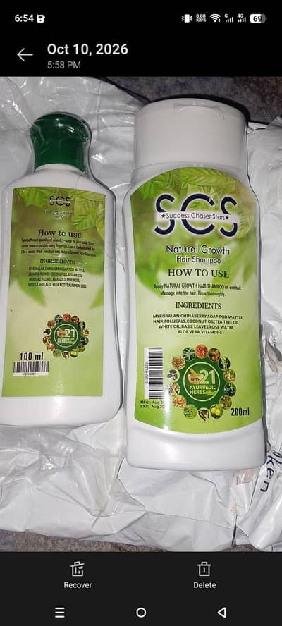 natural hair growth oil