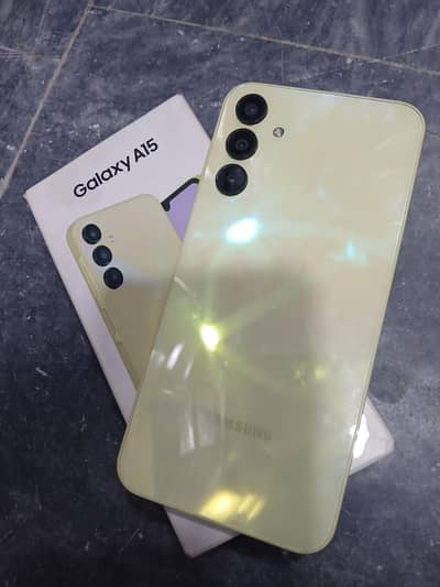 Samsung Mobile A15 5G 8gb Ram 256gb Rom 4k cmaera