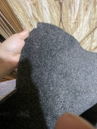 Dark grey carpet