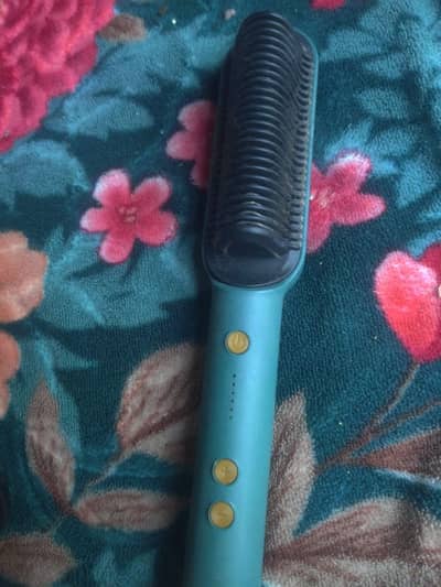 Anti-Scald Hair Straightening Brush with 5 Heat Levels