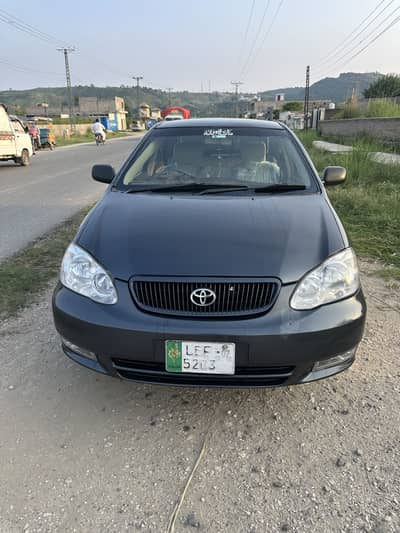Toyota corolla gli 2007 model