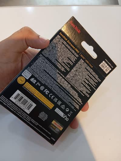 SanDisk Extreme PRO 128GB SD Card Original | 200MB/s | 1 Year Warranty