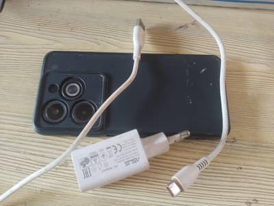 Infinix Hot 40i 8 128 box chrager ha koi masla ni