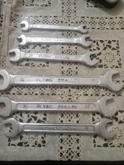 Flying Swallow Chinese Spanner Set – 6 Pieces – Original Pouch