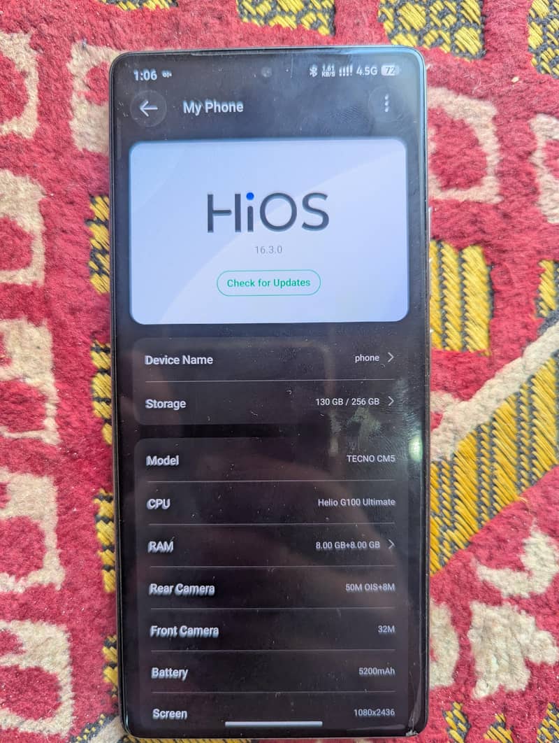Tecno CAMON 40 7