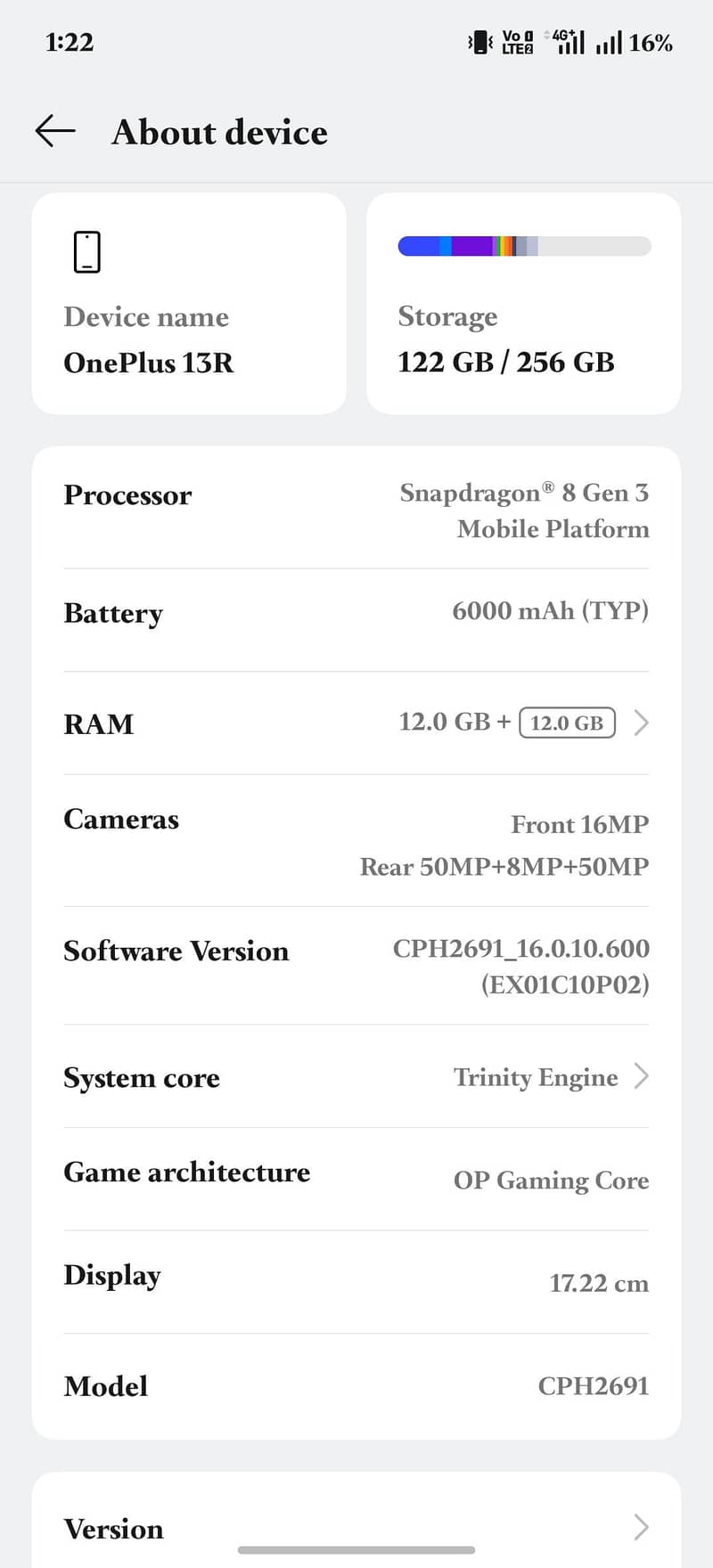 One Plus 13R 1