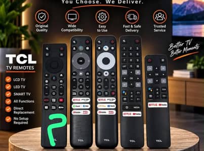 TCL original remote #Chinese remote #Universal remotes #TV LCD LED