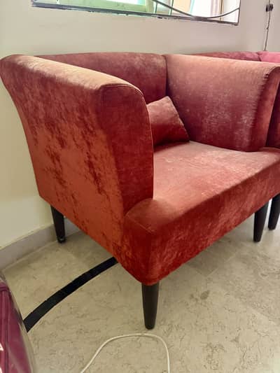 Two 1 Pair Duo Sofa Seats
