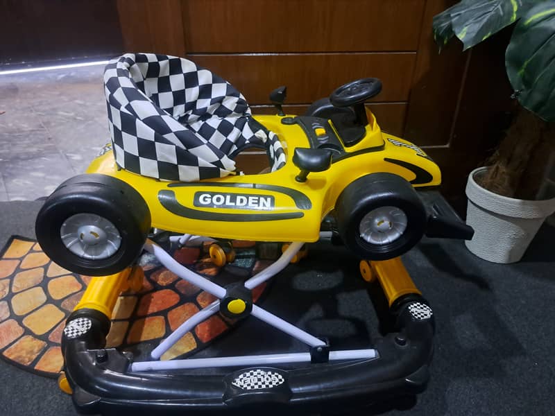 Multifunctional walker plus swing 1