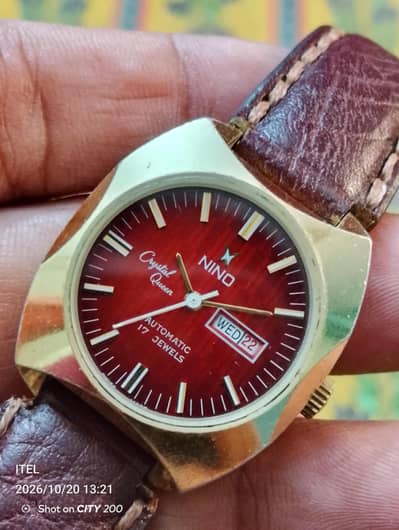 Nino Crystal Men's Automatic Watch