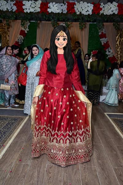 Indian lehnga kurti