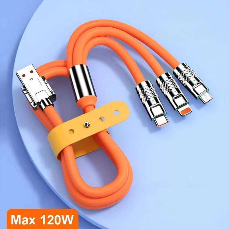Data Cable 120W fast charging 3
