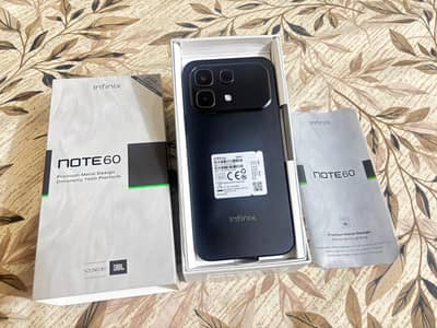 Infinix Note 60 Midnight Black