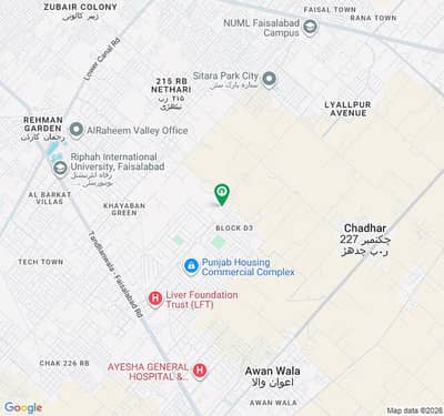 5 Marla East Open Plot On 40 Ft Road Near Sports Complex Block D3 PGSHF Satiana Road Faisalabad