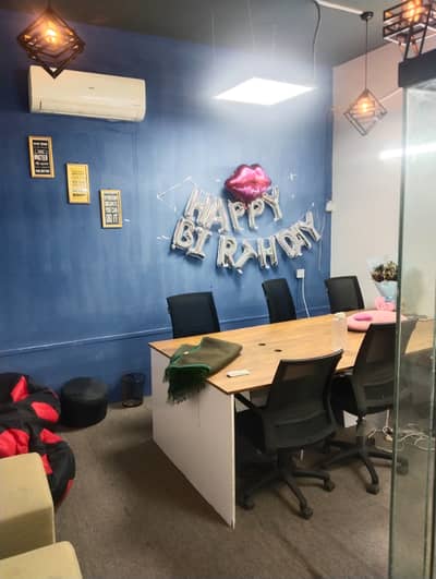 Furnished office with Electricity and services