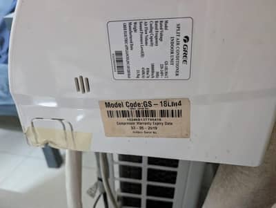 Gree 1.5 Ton Non Inverter AC